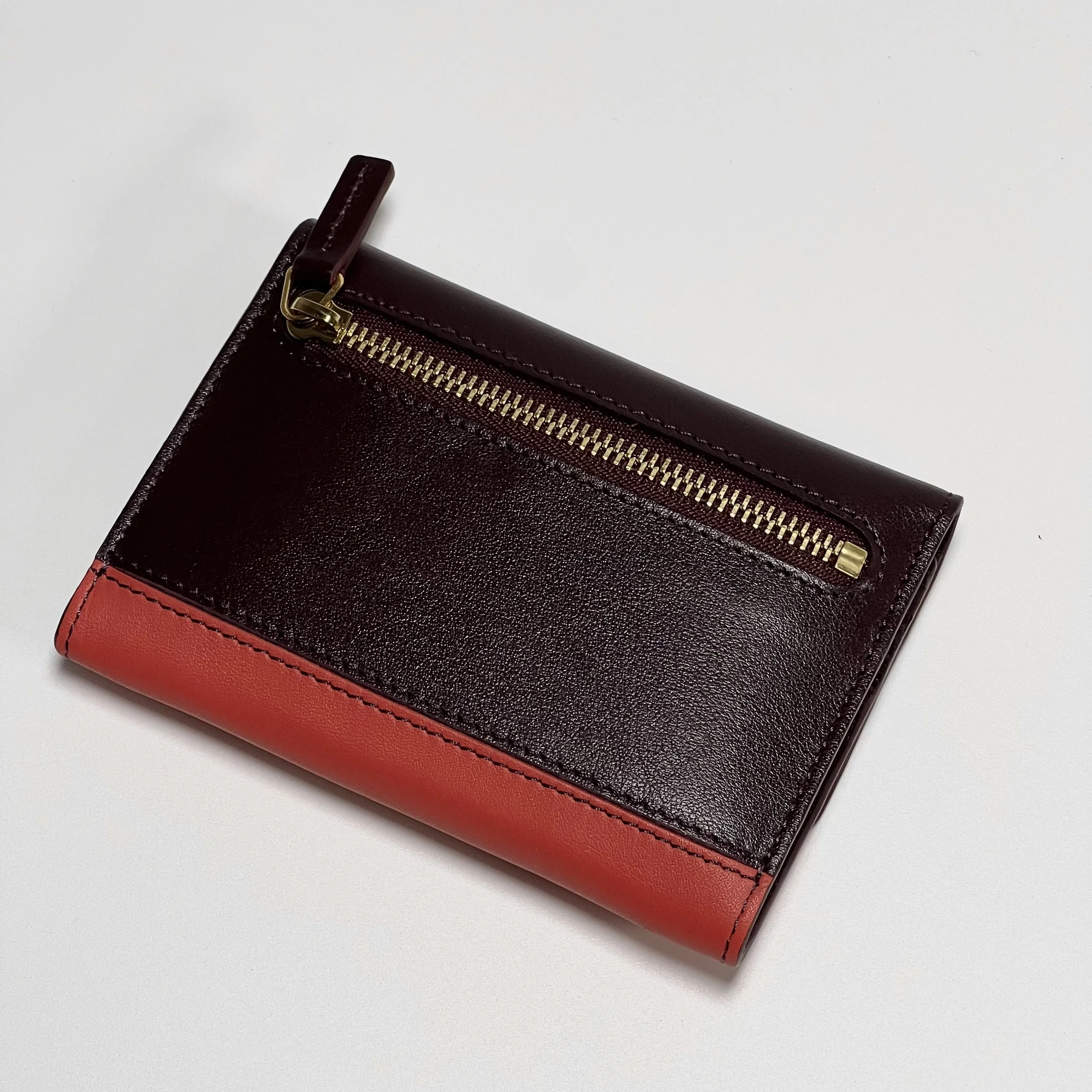 Patek Philippe Bi-Color Leather Wallet and Key Holder Set Calatrava